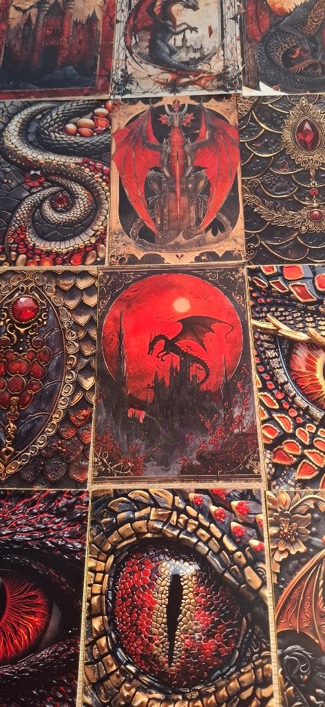 ansichtkaartenset: Dragon lord, Ophalen of Verzenden, 1980 tot heden, Ongelopen, Overige thema's