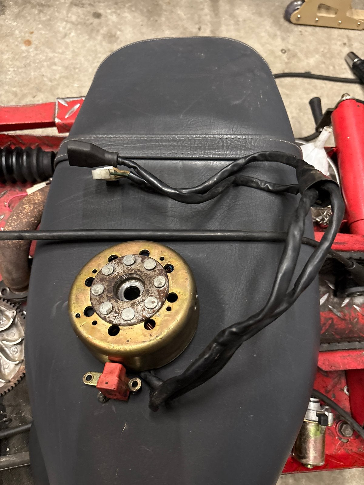 Gilera Runner 125 180 ontsteking compleet, Ophalen of Verzenden, Gebruikt, Overige typen, Piaggio