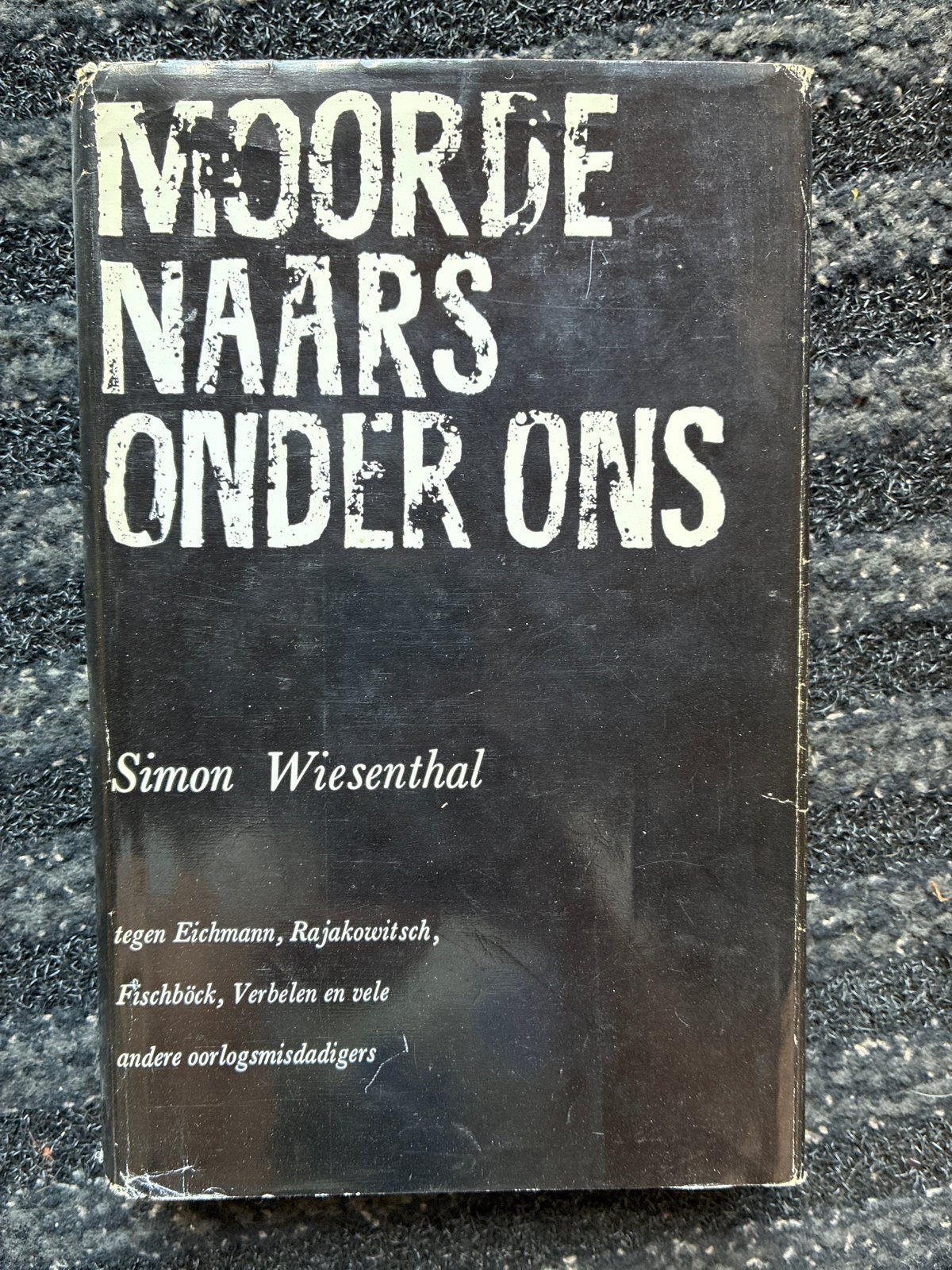 Moordenaars onder ons - Simon Wiesenthal (1967), Boeken, Ophalen of Verzenden, 20e eeuw of later, Gelezen