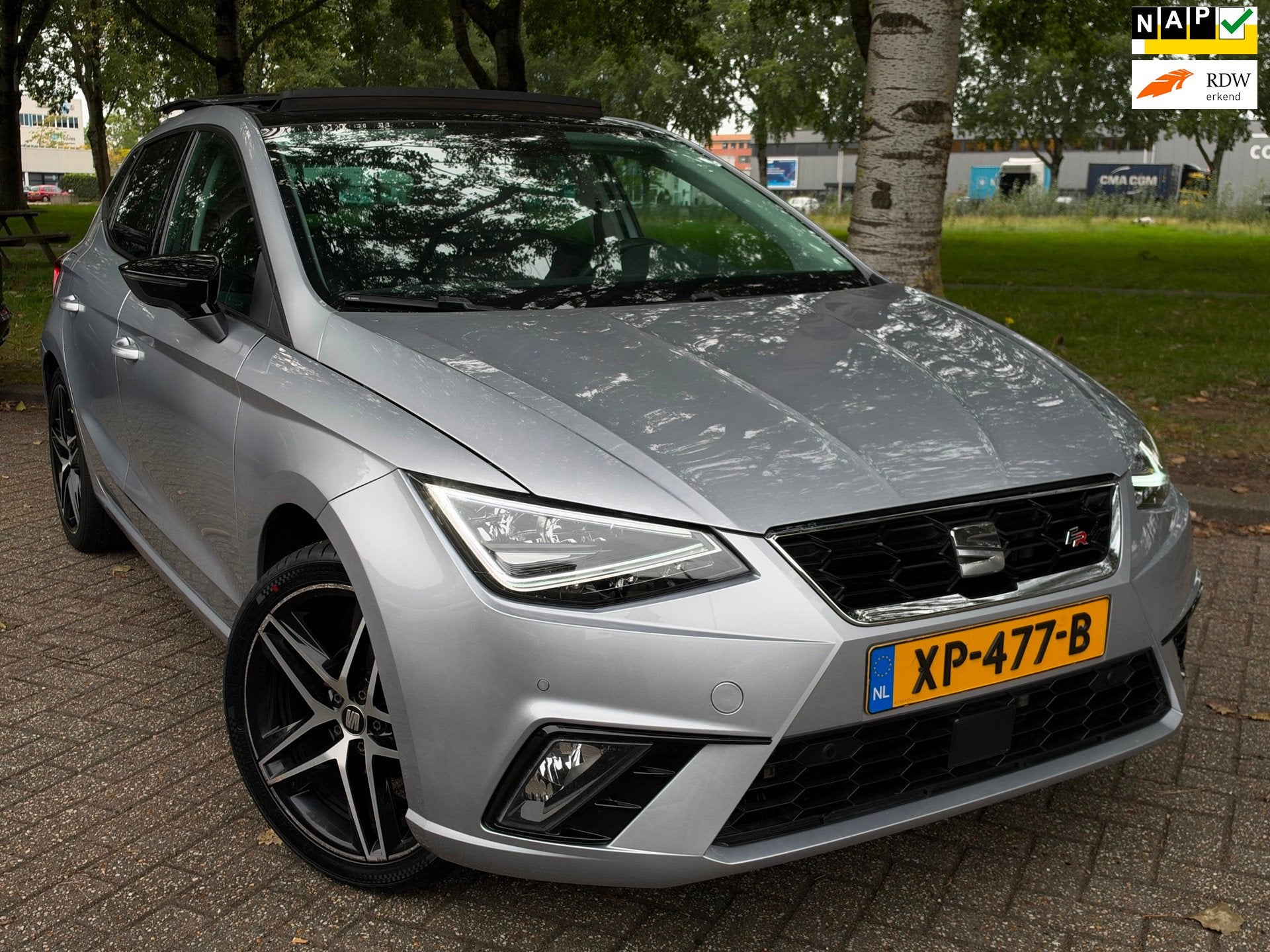 Seat Ibiza 1.0 TSI FR virtual pano, Auto's, Voorwielaandrijving, 95 pk, Ibiza, Origineel Nederlands