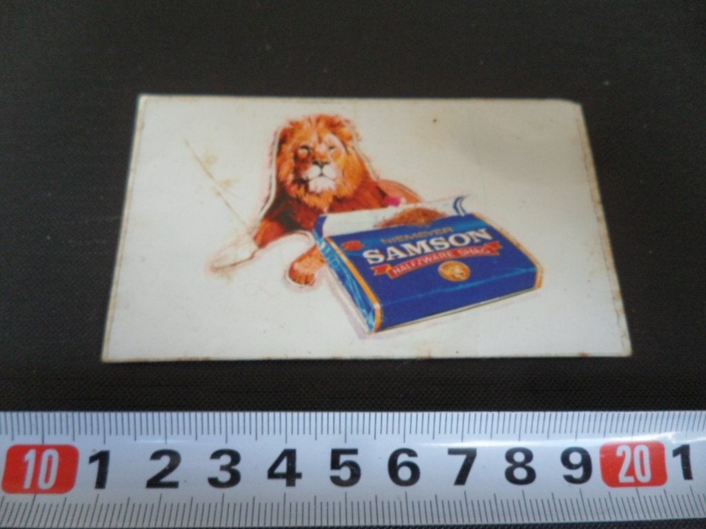 sticker SAMSON Halfzware shag  leeuw, Ophalen, Zo goed als nieuw