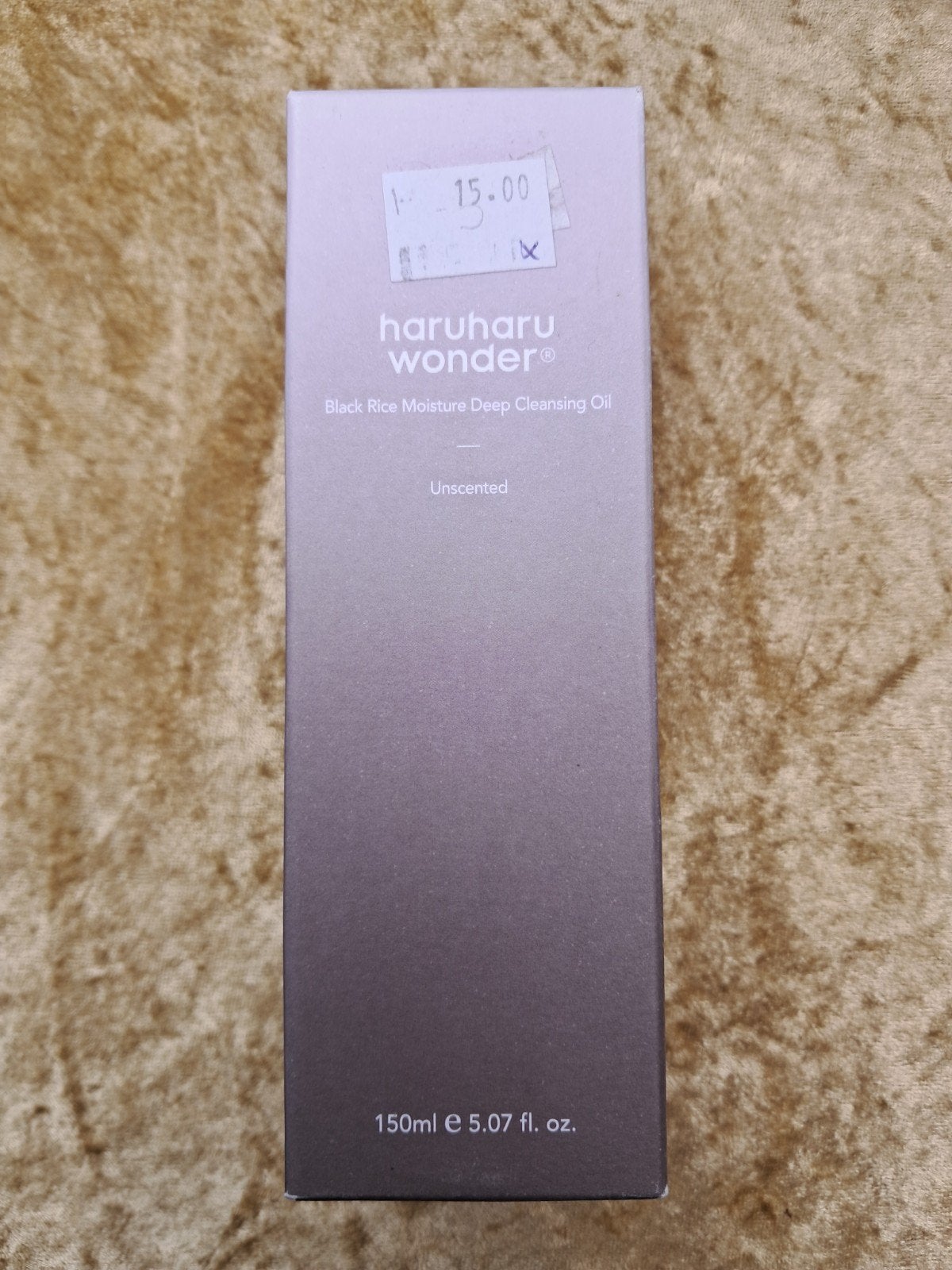 Korean Haruharu Wonder Black Rice Deep Cleansing Oil 150ml, Ophalen of Verzenden, Nieuw, Gehele gezicht, Reiniging