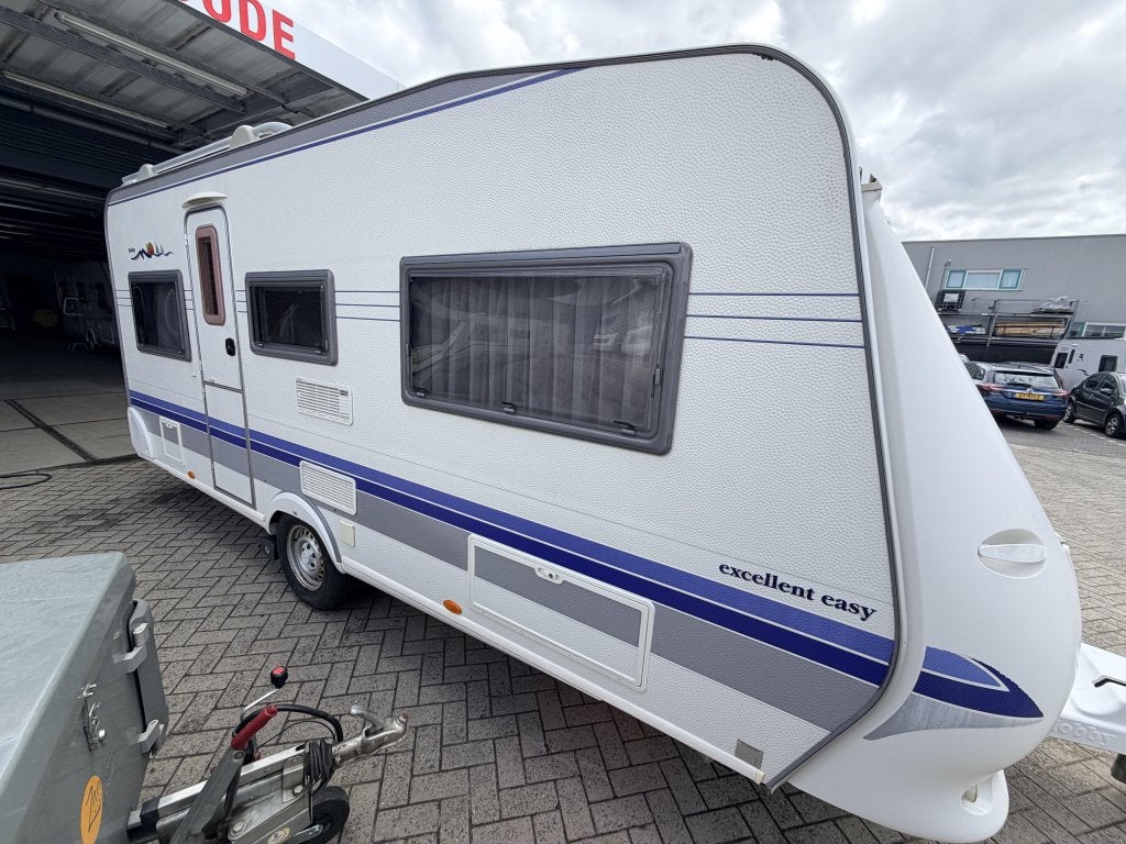 Hobby excellent easy 495 UL Enkele bedden Mover tent, Rondzit, Bedrijf, 4 tot 5 meter, Overige typen