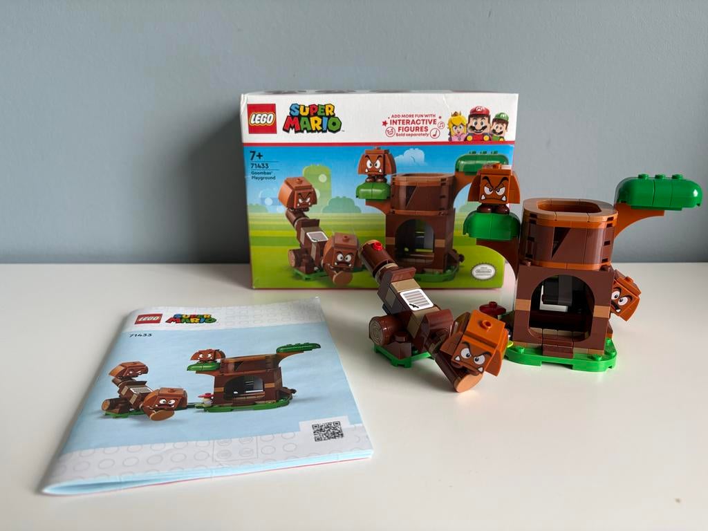 LEGO Super Mario 71433 Goomba's Speeltuin, Overige thema's, Lego, Ophalen of Verzenden, Zo goed als nieuw