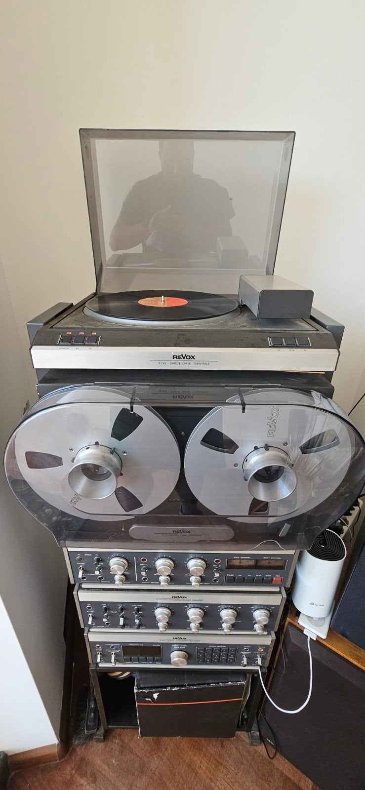 Complete vintage Revox hifi-set, Ophalen
