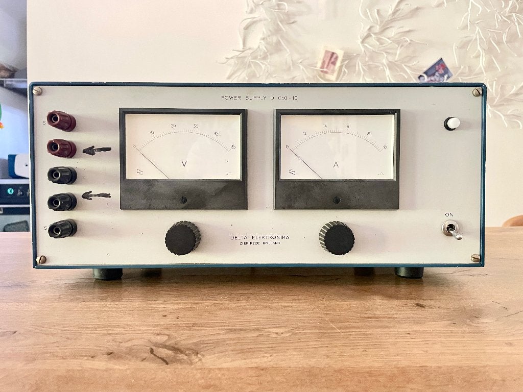 Delta Elektronika D 050-10 Prof. Laboratoriumvoeding, Ophalen of Verzenden, Gebruikt, Overige meters