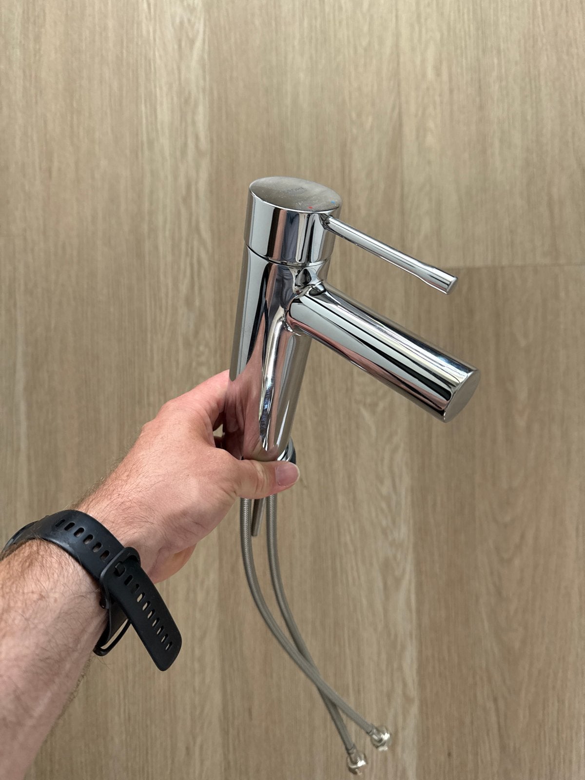 Nieuwe GROHE Essence New Wastafelkraan Opbouw chroom, Ophalen of Verzenden, Zo goed als nieuw, Chroom, Kraan