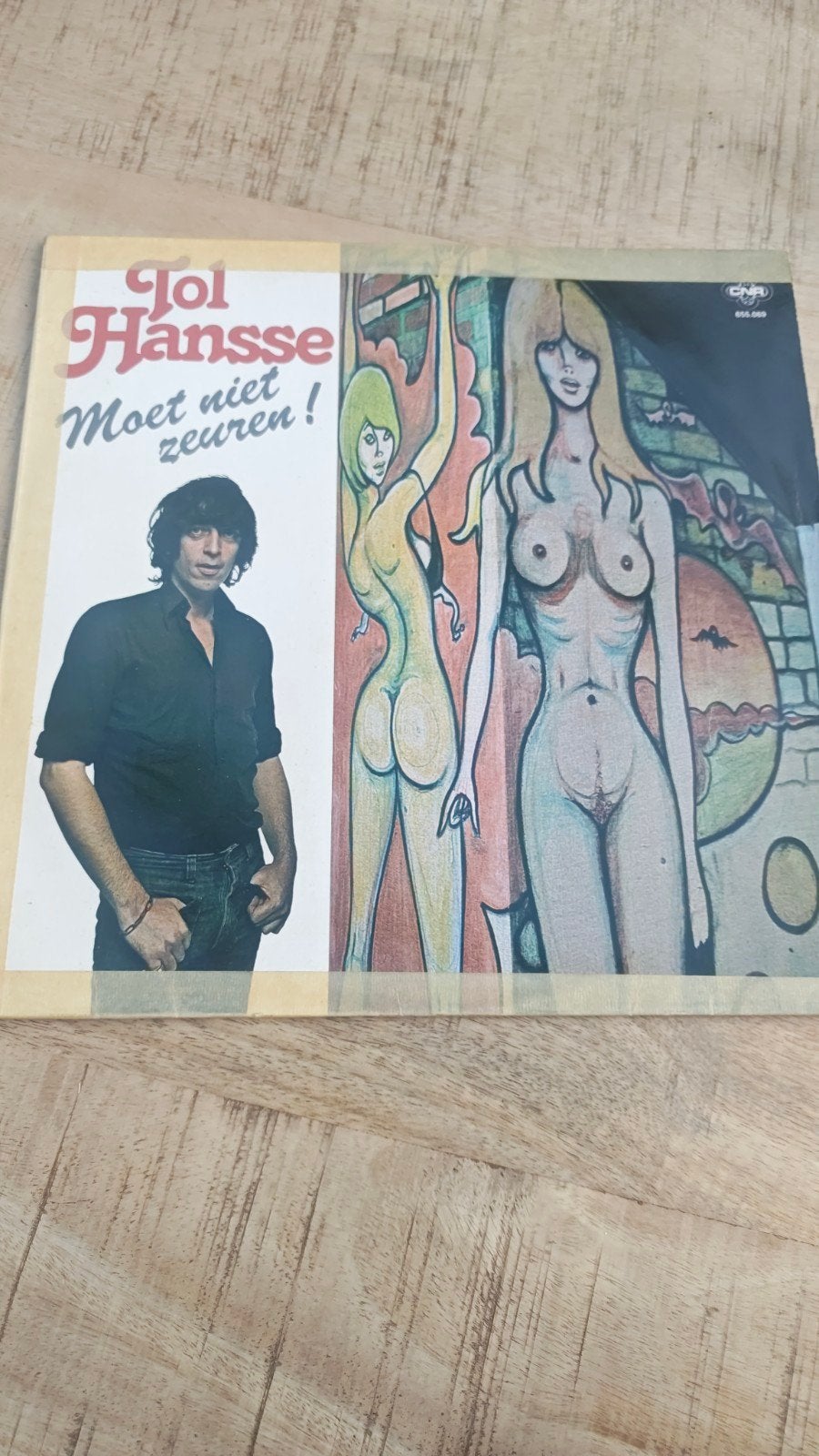 LP Tol Hansse - Moet niet zeuren! (1975), Cd's en Dvd's, LP, Gebruikt, Ophalen of Verzenden, Pop