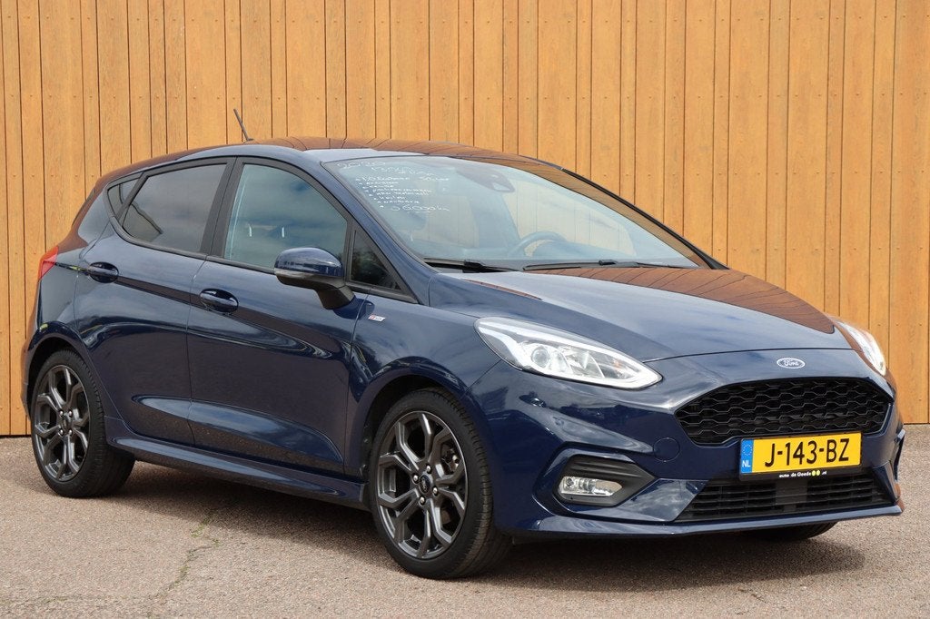 Ford Fiesta 1.0 EcoBoost ST-Line orgNL afn.trekhaak navi key, Voorwielaandrijving, 12 maanden, Gebruikt, Euro 6