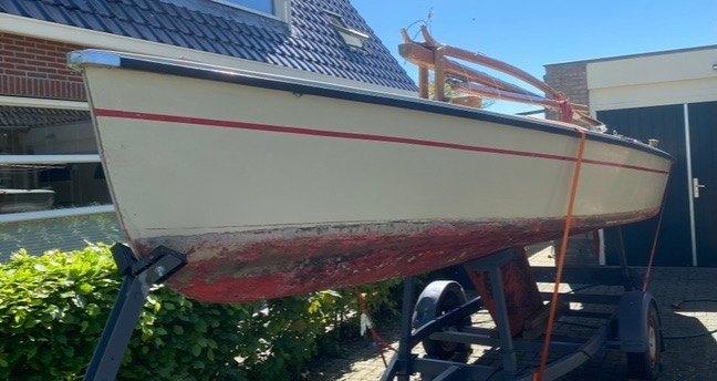 Polyvalk, Watersport en Boten, Ophalen, Gebruikt, Polyester, 6 m