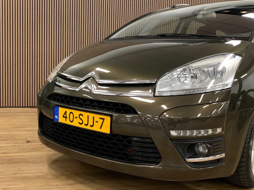 Citroen Grand C4 Picasso 1.6 Selection|Automaat|7 Persoons|C, Auto's, Citroën, Stof, Gebruikt, Zwart, Bruin