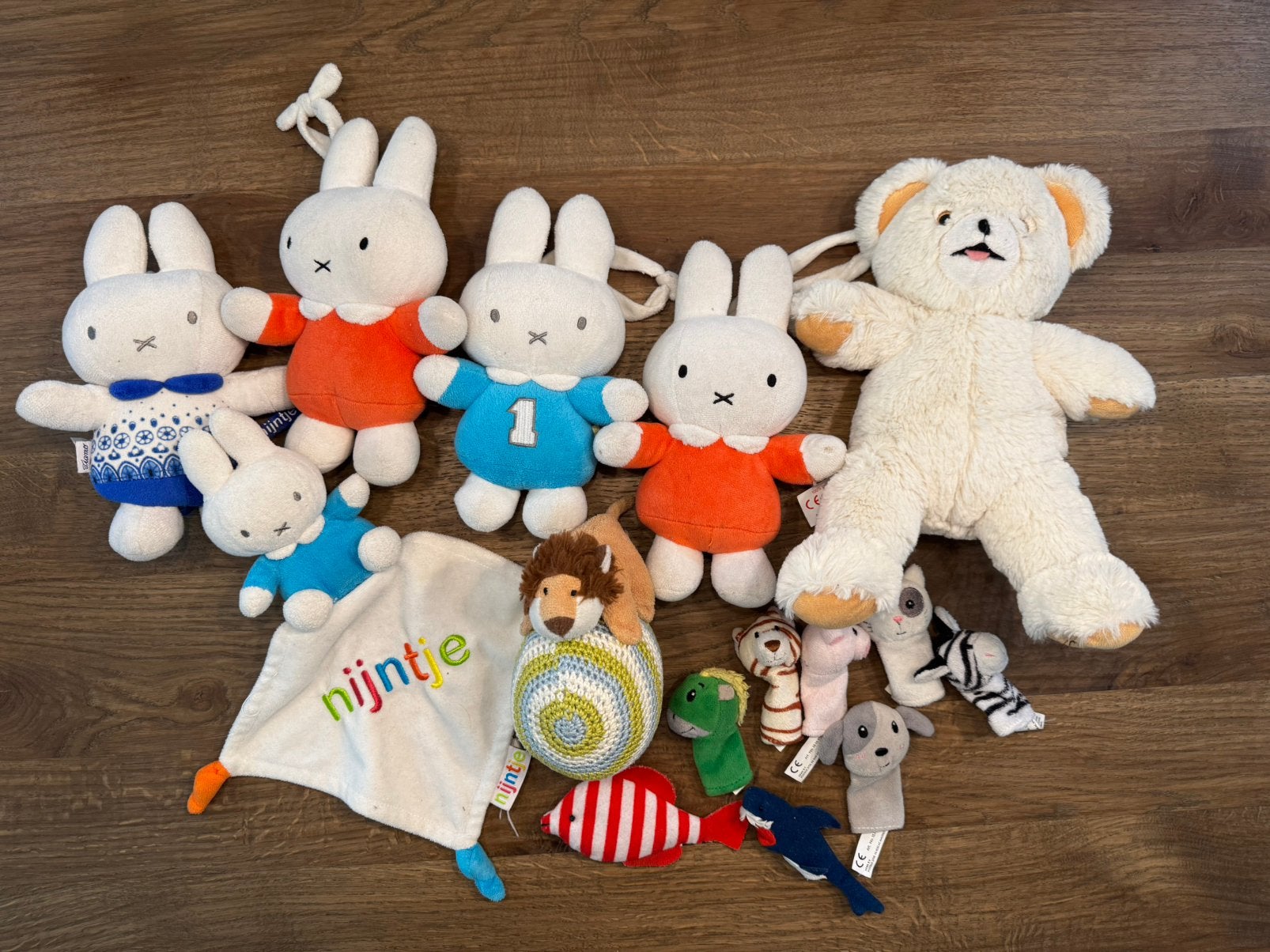 Knuffels, Kinderen en Baby's, Speelgoed | Knuffels en Pluche, Ophalen, Gebruikt, Overige typen