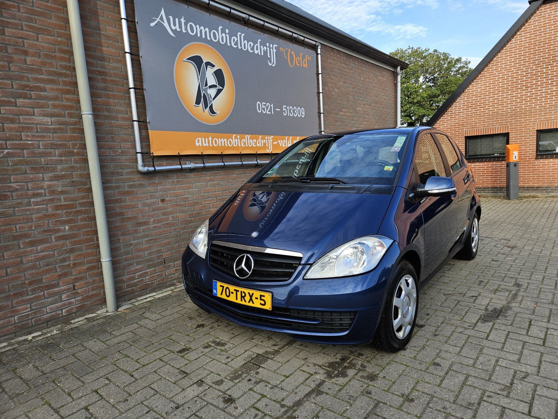 Mercedes-Benz A-Klasse 160 BlueEFFICIENCY Business Class (ve, Auto's, Voorwielaandrijving, Euro 5, Stof, Zwart