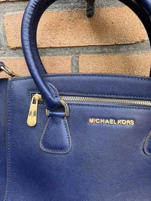 Michael Kors blauwe tas[v], Ophalen of Verzenden, Nieuw, Blauw, Handtas