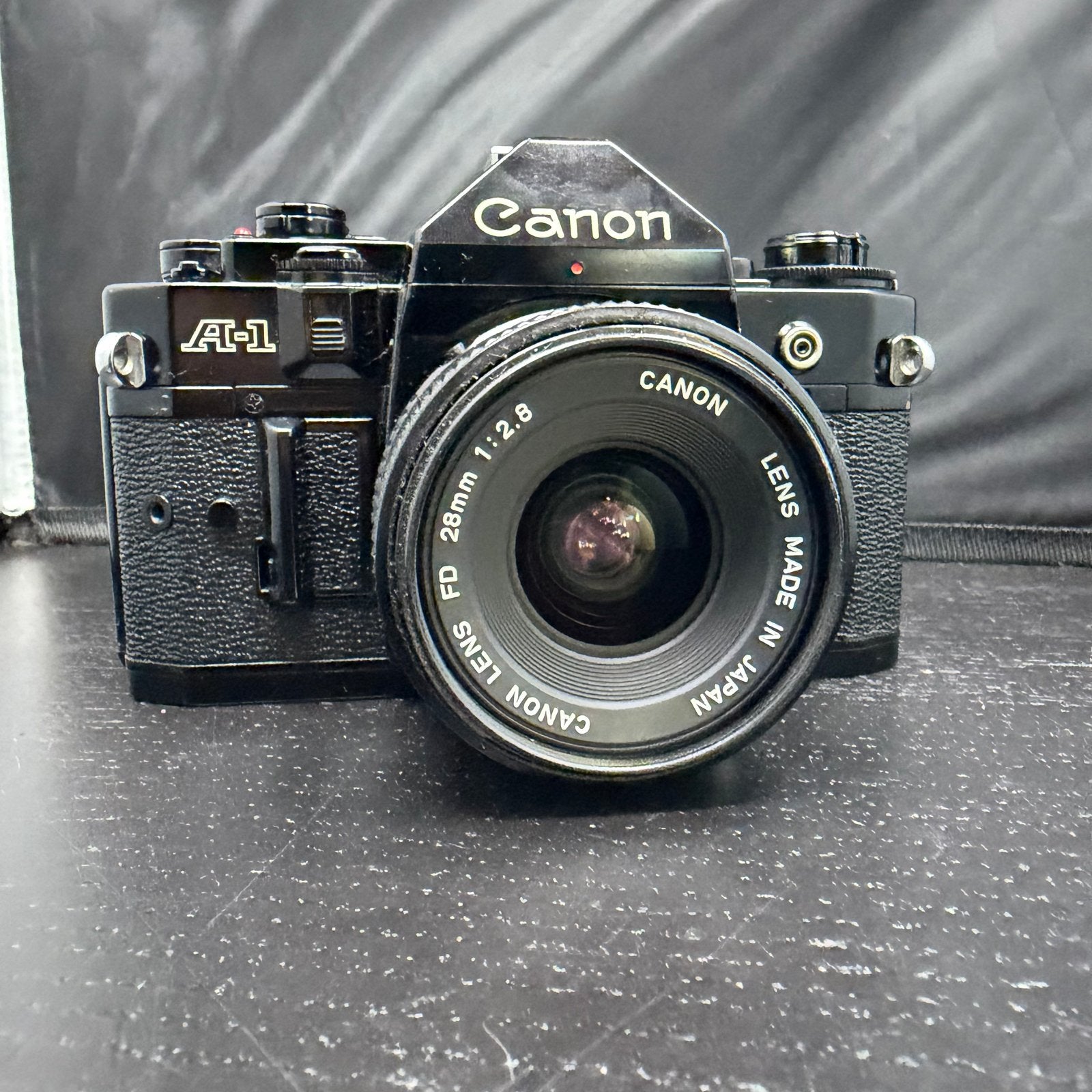 Canon A-1 Spiegelreflexcamera met nieuwe batterij, Audio, Tv en Foto, S, Spiegelreflex, G, Canon