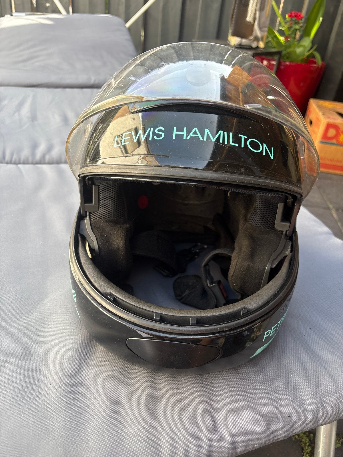 Lewis Hamilton Jethelm - Maat S (56-57), Overige merken, Heren, Jethelm, Ophalen of Verzenden