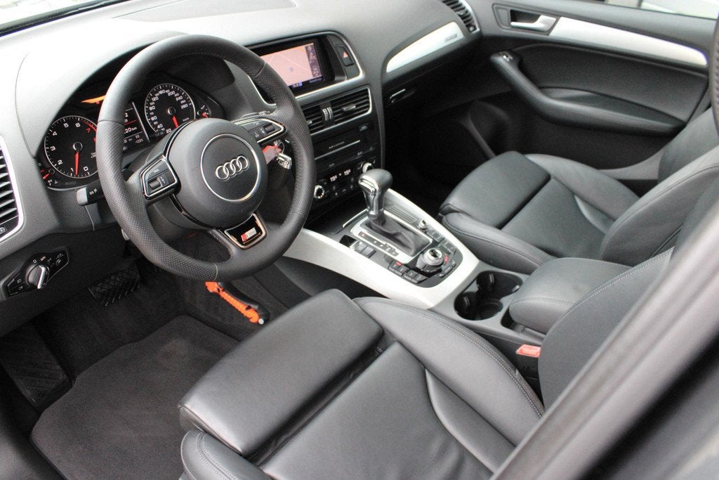 Audi Q5 2.0 TFSI Quattro S-Line Trekhaak | Leder | LED | Sto, Zwart, 4 cilinders, Leder en Stof, Origineel Nederlands