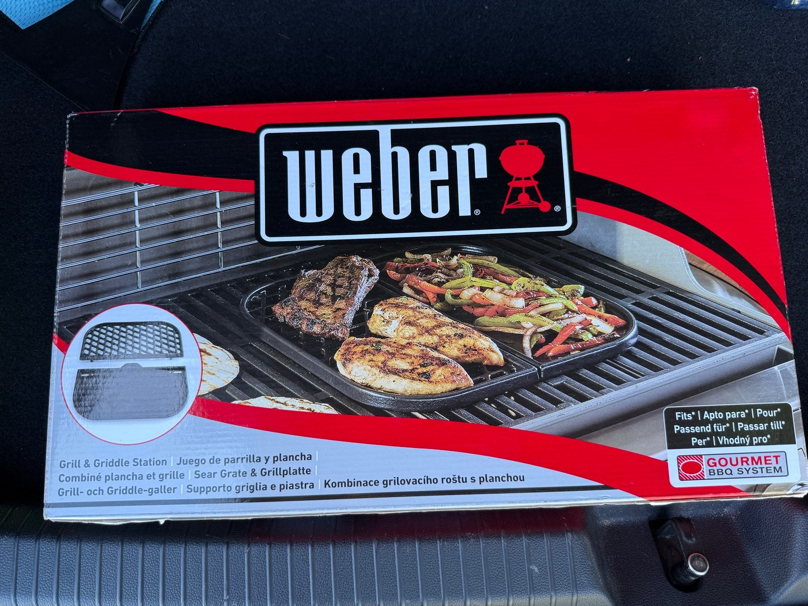 Weber Grill & Griddle Station - Nieuw in verpakking, Ophalen of Verzenden, Nieuw