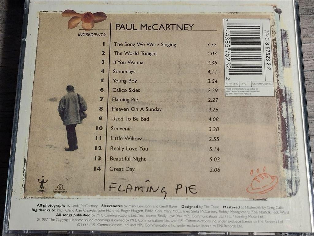 Paul McCartney - Flaming Pie, Ophalen of Verzenden, Zo goed als nieuw