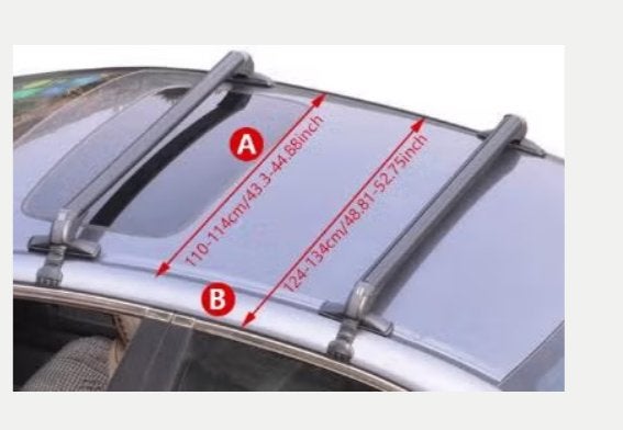 2 Stuks bagagehouders / dakdragers voor auto dak, Ophalen of Verzenden, Nieuw