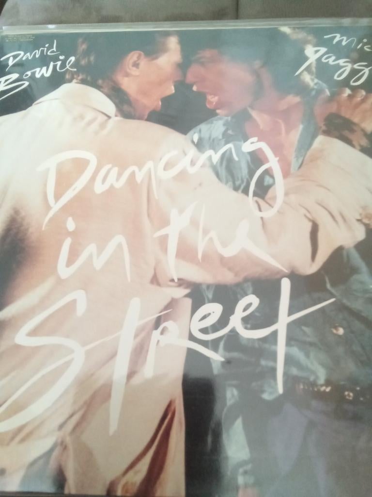 Maxi single David Bowie en Mick Jagger dancing, Ophalen of Verzenden, Zo goed als nieuw, 12 inch