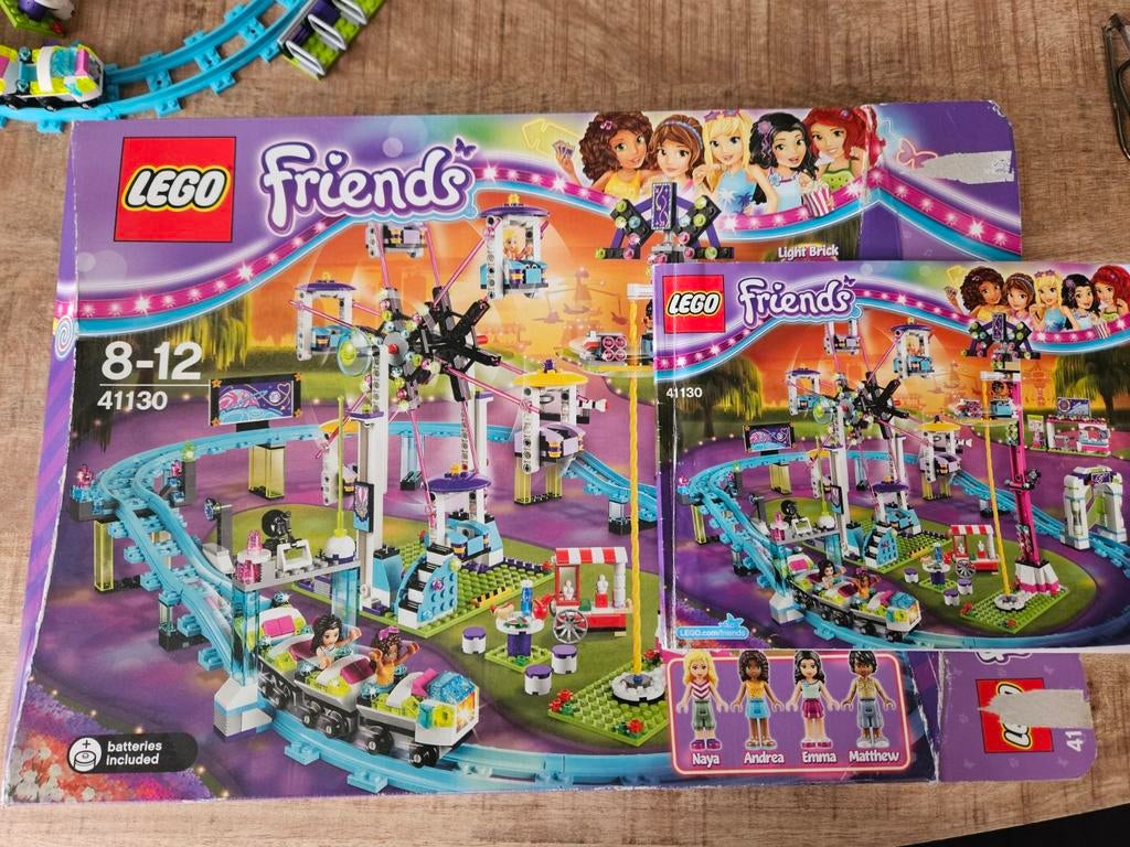 Lego Friends 41130 Achtbaan Pretpark, Kinderen en Baby's, Speelgoed | Duplo en Lego, Compleet, Gebruikt, Lego, Friends