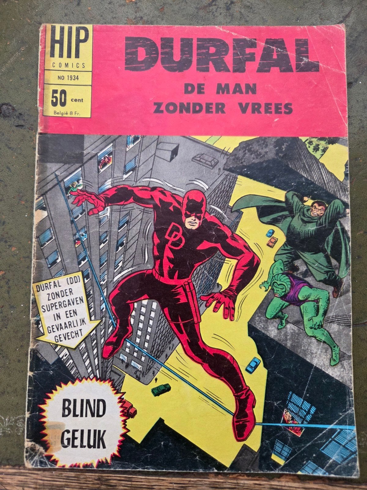 Durfal de Man Zonder Vrees - Hip Comics No 1934, Boeken, Ophalen of Verzenden