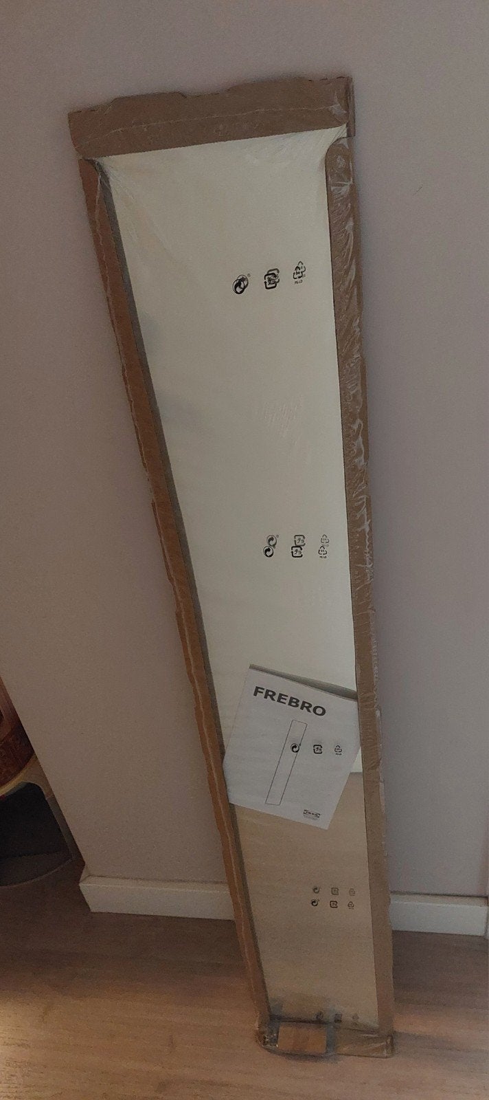 IKEA Frebro spiegel - Nieuw in verpakking, Ophalen, Minder dan 50 cm, 100 tot 150 cm, Nieuw