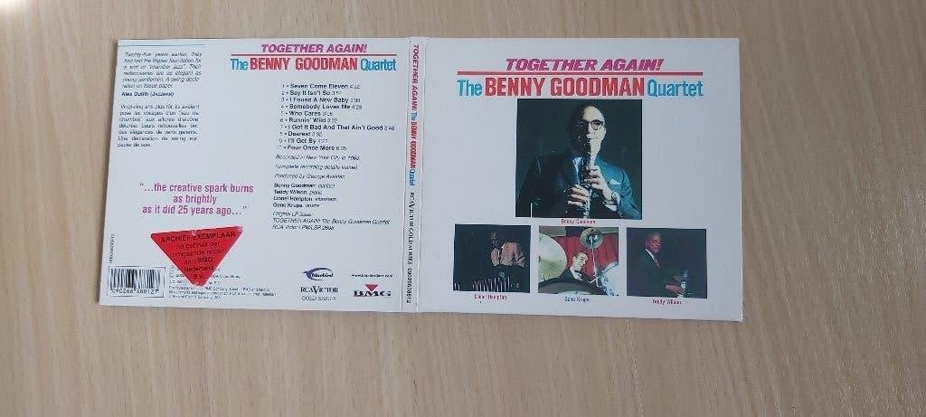 Benny Goodman Together Again CD, Ophalen of Verzenden, Zo goed als nieuw, Jazz, Album