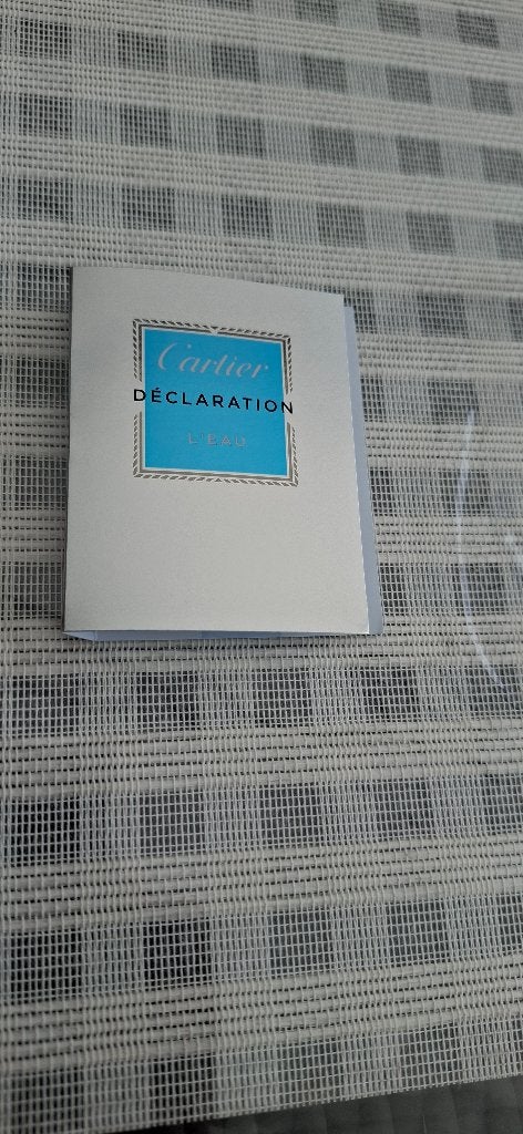 proefje Déclaration l'eau, Verzenden, Nieuw