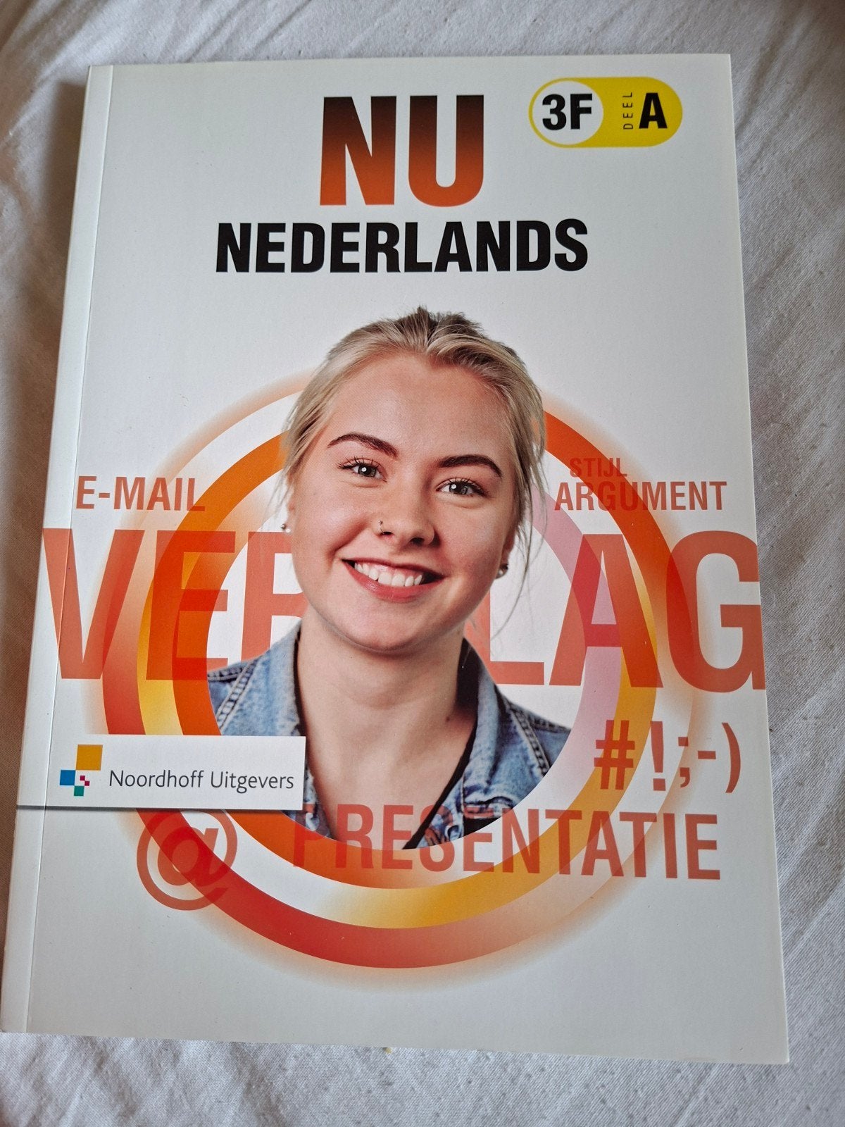 NU Nederlands 3F B - Noordhoff Uitgevers, Boeken, Schoolboeken, Zo goed als nieuw, Nederlands, Overige niveaus, Ophalen of Verzenden