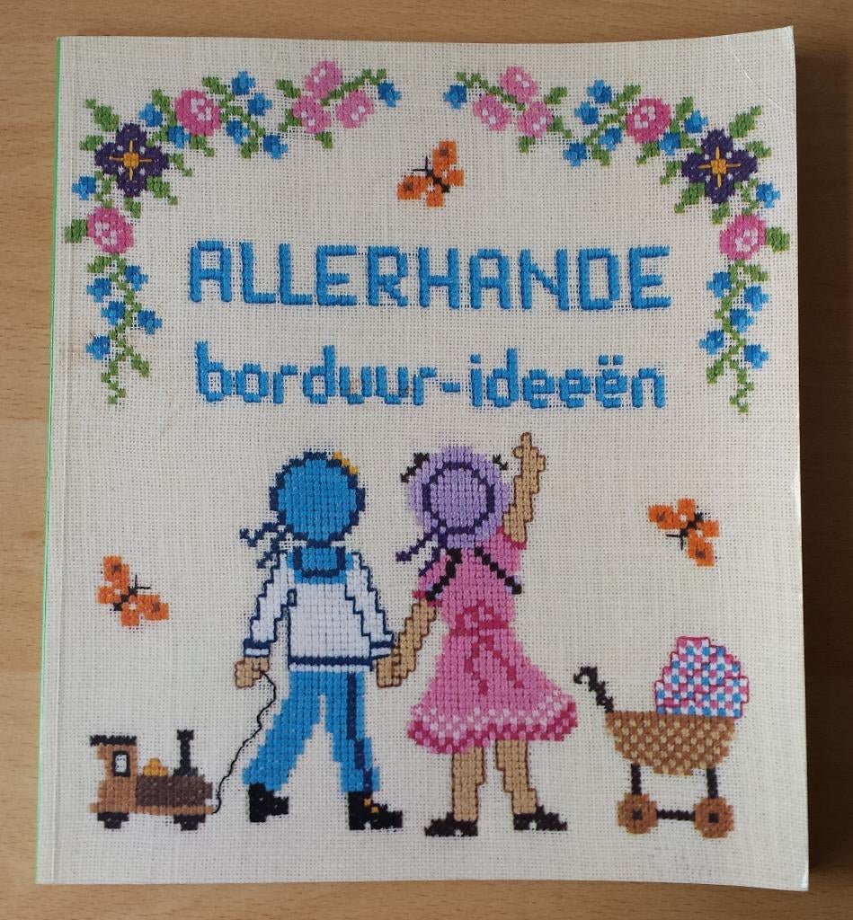 Allerhande Borduur-Ideeën - Christa Vandaele - 1983, Patroon, Gebruikt, Ophalen of Verzenden, Nvt