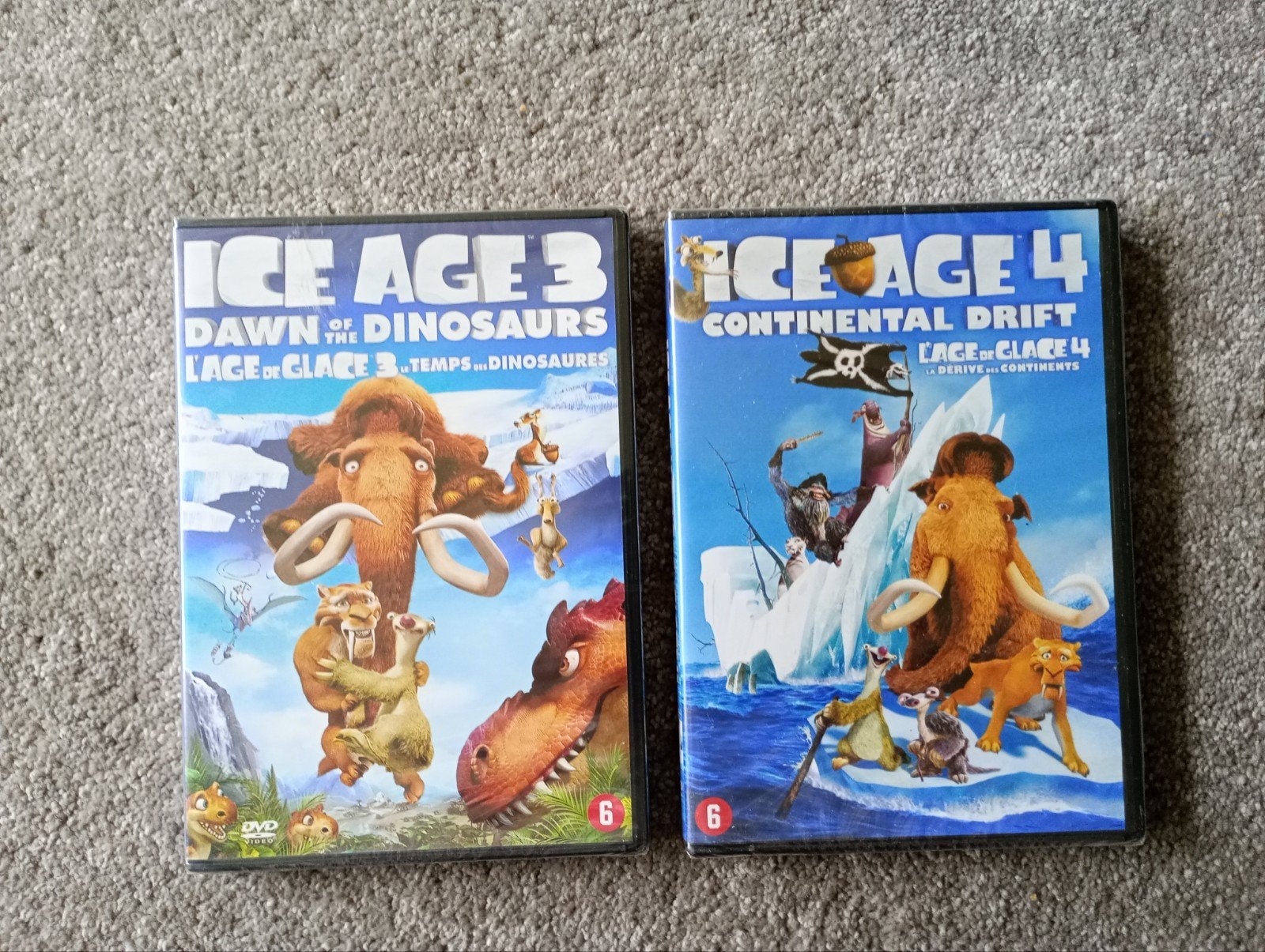 Ice-Age Deel 3 en 4 Geseald, Europees, Tekenfilm, Alle leeftijden, Ophalen of Verzenden
