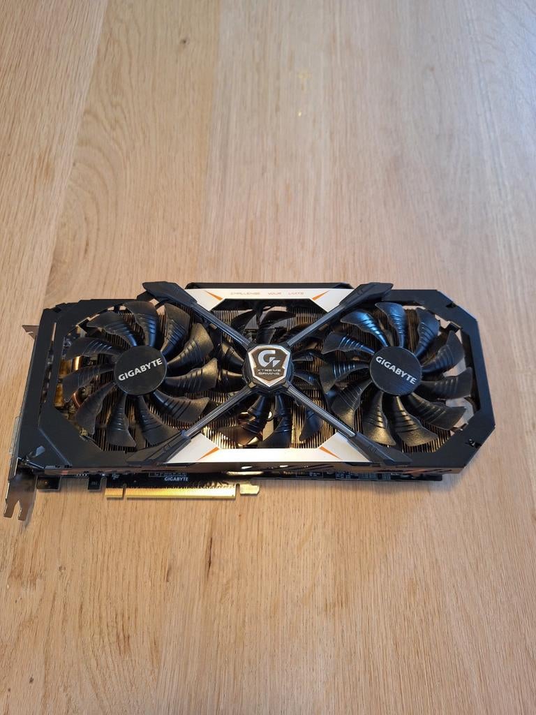 gigabyte geforce gtx 1070 xtreme gaming 8gb, Computers en Software, Videokaarten, Ophalen, Zo goed als nieuw, GDDR5, PCI-Express 3