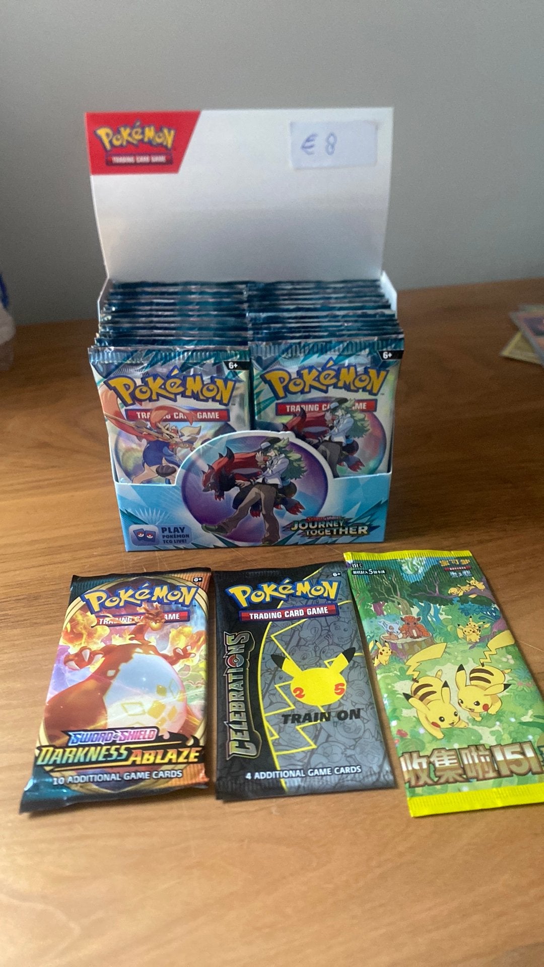 Pokémon kaarten, Ophalen, Zo goed als nieuw, Meerdere kaarten