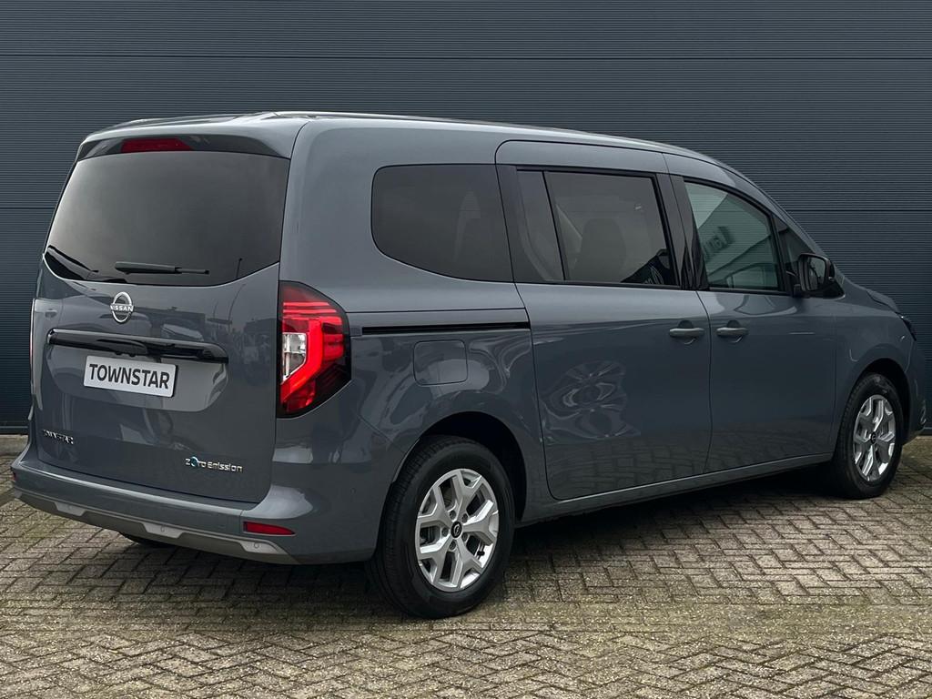 Nissan Townstar Evalia N-Connecta L2 45 kWh 123PK | Rijklaar, Auto's, Nissan, 45 kWh, Stof, Overige modellen, Overige carrosserieën