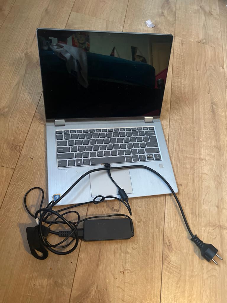 Lenovo Yoga met gebarsten scherm - Ideaal voor onderdelen, Computers en Software, Windows Laptops, Niet werkend, Met touchscreen