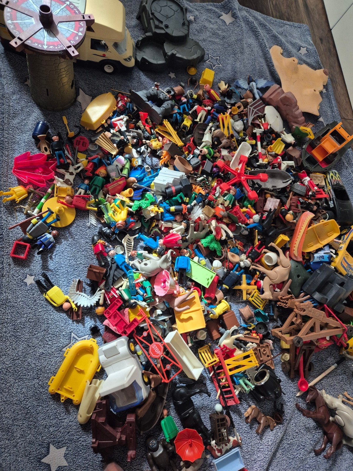 Grote partij Playmobil: veel, oud en nieuw door elkaar, Ophalen, Gebruikt, Losse onderdelen, Overige typen