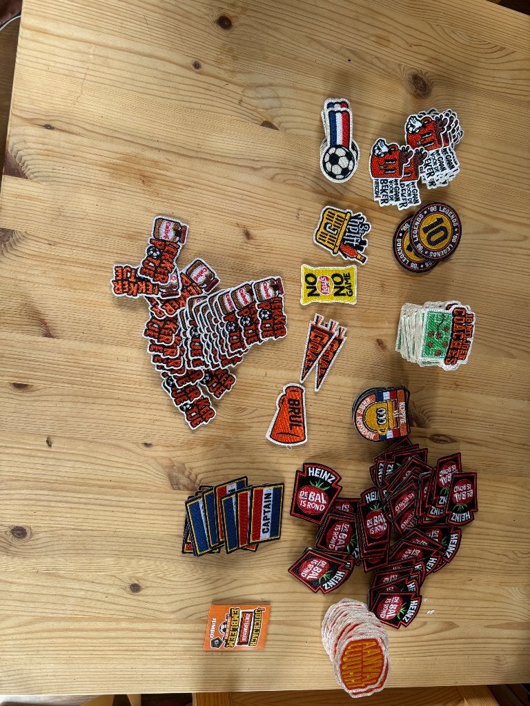 Jumbo voetbalemblemen - Diverse collectie, Jumbo, Ophalen of Verzenden