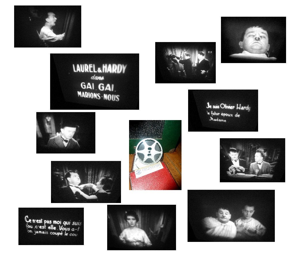8mm film Laurel en Hardy Oliver 8th - 1934 - silent N8, Ophalen of Verzenden, 8mm film
