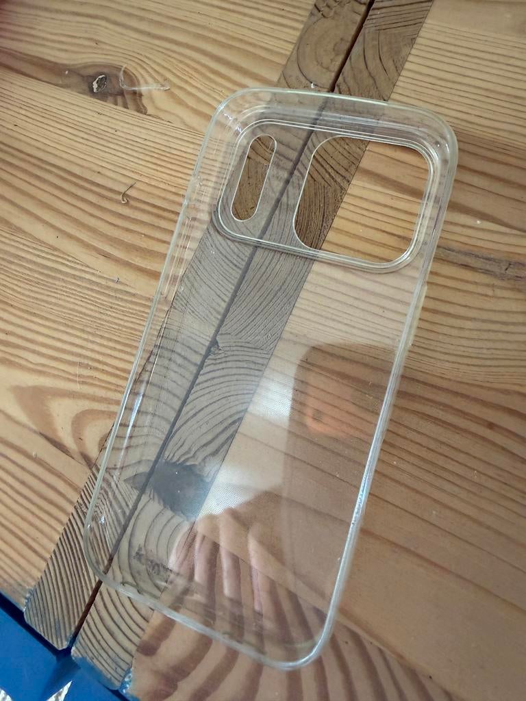 Transparant hoesje voor iPhone 17 Pro, Kunststof, IPhone 17, Overige merken, Ophalen of Verzenden
