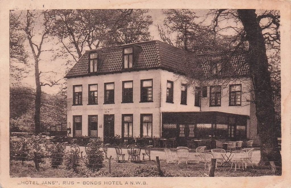703-372-023 Hotel Jans Rijs Bonds Hotel A N W B, Verzenden, Voor 1920, Friesland
