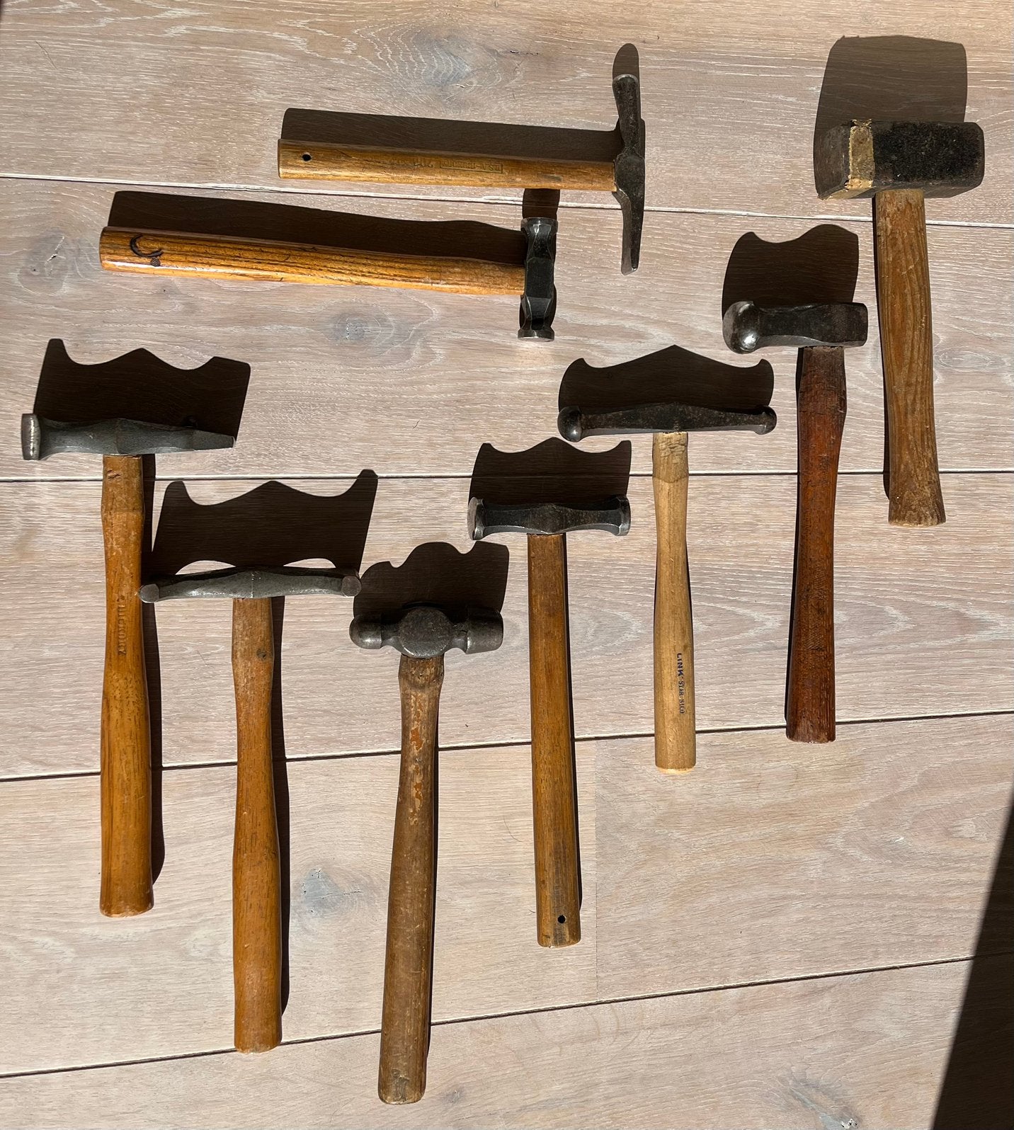 Hamers 9 stuks voor edelsmid, Ophalen of Verzenden, Gebruikt