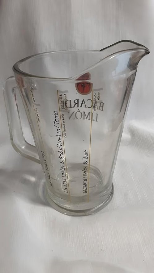 BACARDI LIMON pitcher, Ophalen of Verzenden, Zo goed als nieuw, Gebruiksvoorwerp