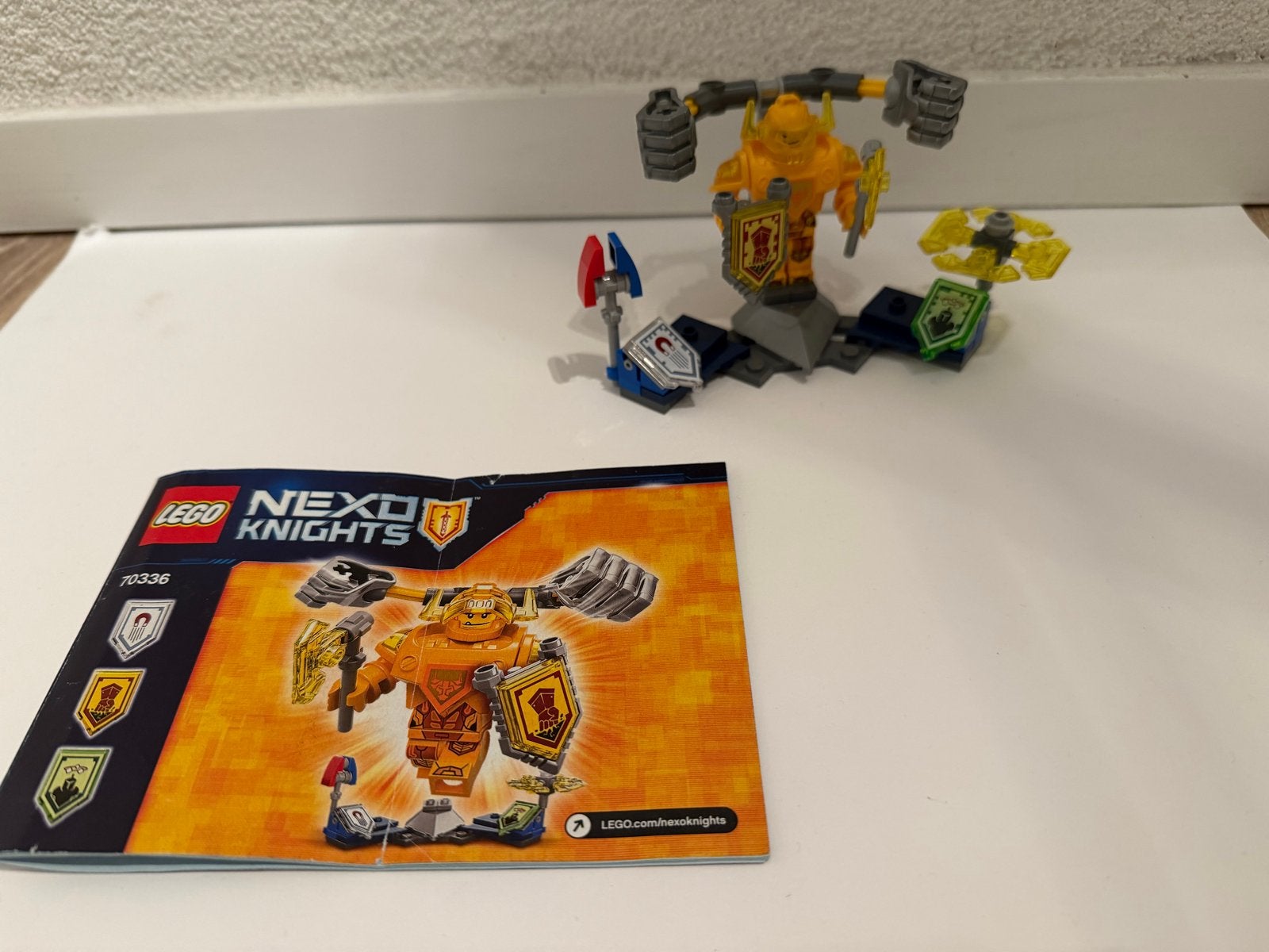 Lego Nexo Knights 70336 Ultimate Axl, Lego, Ophalen of Verzenden, Zo goed als nieuw, Compleet