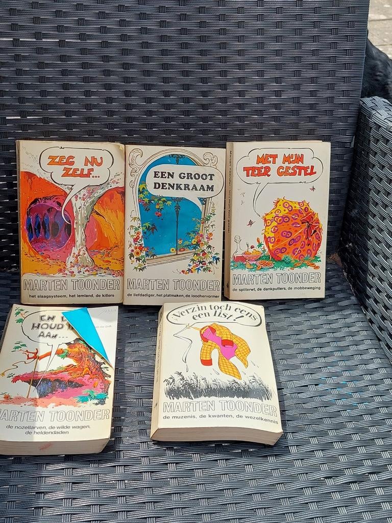 5x Marten Toonder boeken - Bommel en Tom Poes, Boeken, Ophalen of Verzenden, Gelezen, Marten Toonder, Nederland