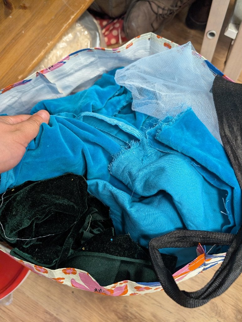 Gratis lapjes stof, Ophalen, Overige kleuren, Katoen