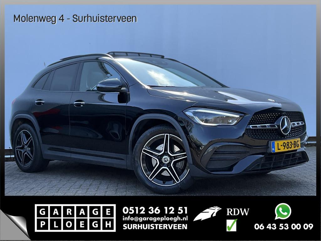 Mercedes-Benz GLA 200 164pk Solution AMG Memory Pano.dak Sfe, Auto's, Euro 6, 4 cilinders, Origineel Nederlands, 165 pk