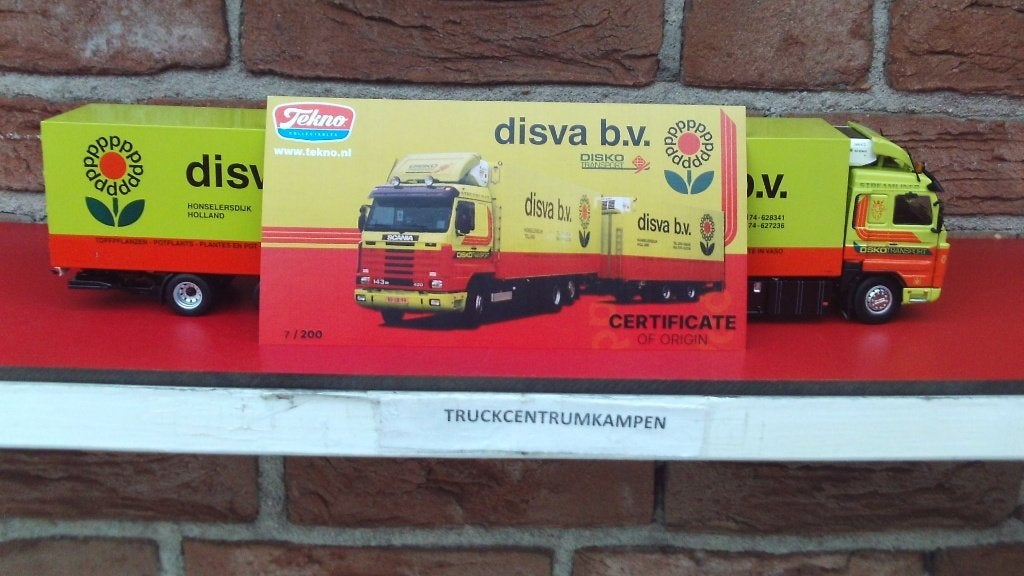 Tekno  Scania  143 - 420  Streamline  van  Disva, Ophalen of Verzenden, Nieuw, Bus of Vrachtwagen, Tekno