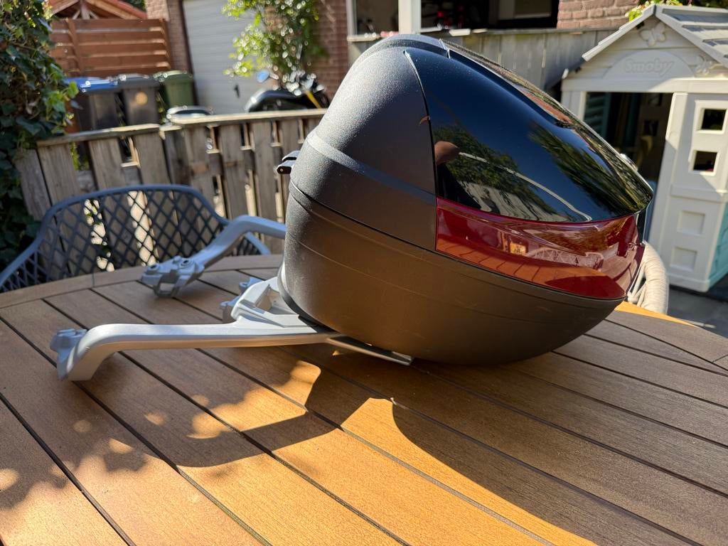 Originele BMW achterdrager en topkoffer G310R, Motoren, Accessoires | Koffers en Tassen, Ophalen of Verzenden, Zo goed als nieuw